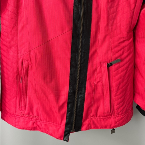 Obermeyer Vintage Vibrant Pink Katia Ski Jacket with Black Accents size 6 - Picture 5 of 16